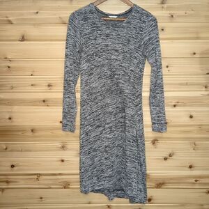 Club Monaco Gray Marled Long Sleeves Dress Size Small